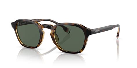 Burberry BE4378U Percy 49 Dark Green & Dark Havana .